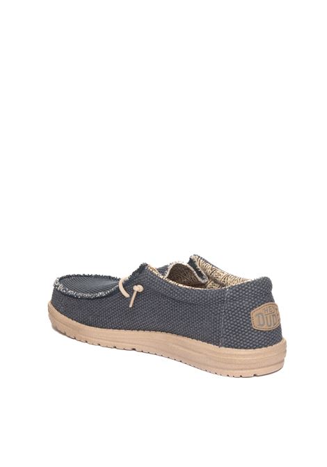 blue braided wally slip on HEY DUDE | 40003WALLY BRAIDED-4NM